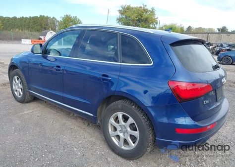 2013 Audi Q5 2.0T Premium from USA, damaged, VIN WA1LFAFP3DA080426